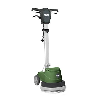 123108010: Low speed eenschijfsmachine Boma Disco Low 33 - 160 t/min - exclusief padhouder en borstel - inclusief verlengsnoer EU plug