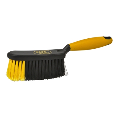 170425: Handveger industrie zacht - 28 cm - ZWART/GEEL