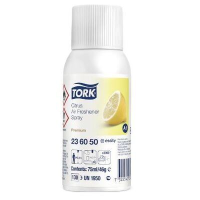 236150: Tork Premium luchtverfrisser spray - Citrusgeur - 75 ml - 236050