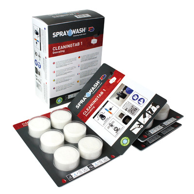 370220: SprayWash CleaningTab 1 - ongeparfumeerd - 18 stuks