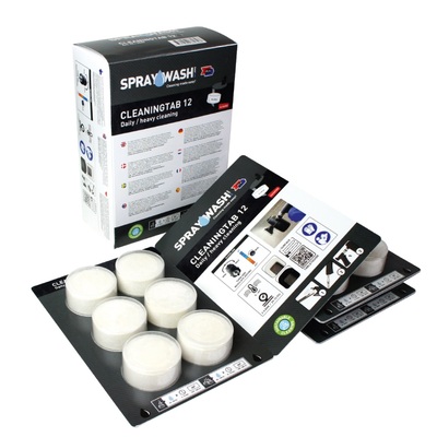 370223: SprayWash CleaningTab 12 - ongeparfumeerd - 18 stuks