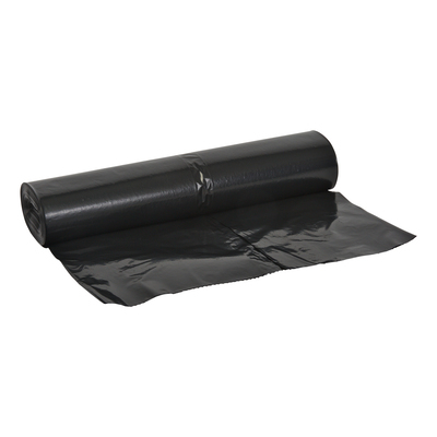 400122: LD afvalzakken - 80 x 85 cm - T30 - 100 l - ZWART - doos van 200 (8 rollen met 25 zakken)