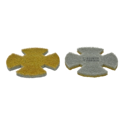 454327: I-MOP XXL Twister pads - set 2 stuks - GEEL
