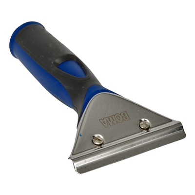 502263: Poignée ergonomique en inox pour raclette vitres Boma