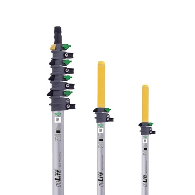 550729: Unger HiFlo nLite Alu basissteel - 4 elementen - 6,00 m