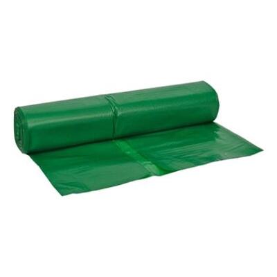 650381: Sac HD - 58 x 100 cm - T23 - 75 l - VERT - rouleau 20 pieces