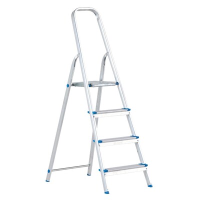 666305: Huishoudtrap Excelsior 3 + 1 treden - 82 cm - 4,2 kg