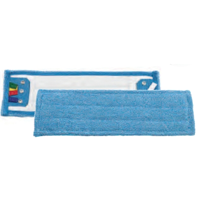 710520: Pocket / Triko microvezel mop - 40 cm - BLAUW