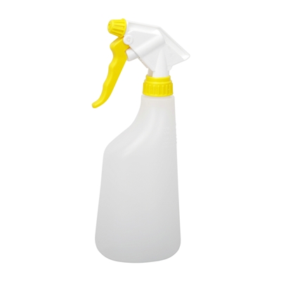 750124: Blanco verstuiver - 650 ml - met GELE spraykop