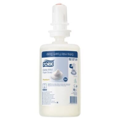 774954: Tork Premium Extra Mild Foam Zeep - 1 l - 520701