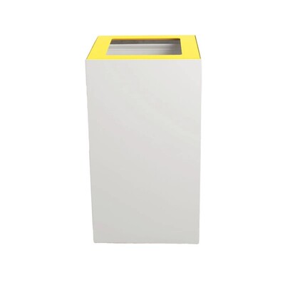 750526: Bomabin Select Modus - 90 l - WIT - deksel GEEL