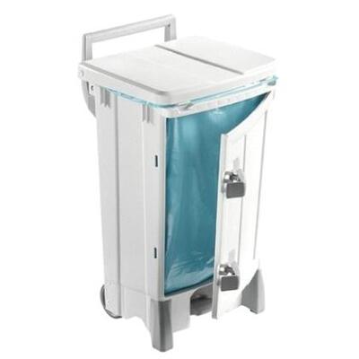 753371: Bomabin Select Pedal Classic Ergo - 90 l - WIT - zonder deksel