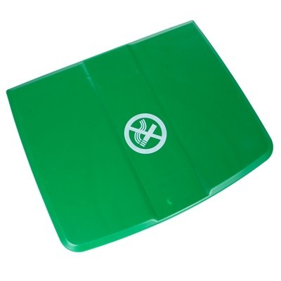 753379: Deksel voor Bomabin Select Pedal Classic Ergo - 90 l - GROEN