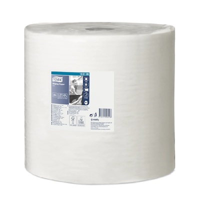770074: Tork Advanced Wiping poetspapier - 1 laags - 1180 m x 34 cm - 1 rol - WIT - 130109