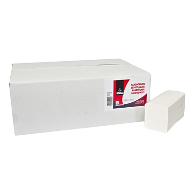 774913: Singlefold handdoekjes - zuiver tissue - 3 laags - 32 x 22 cm - WIT - 2500 stuks (20x125)