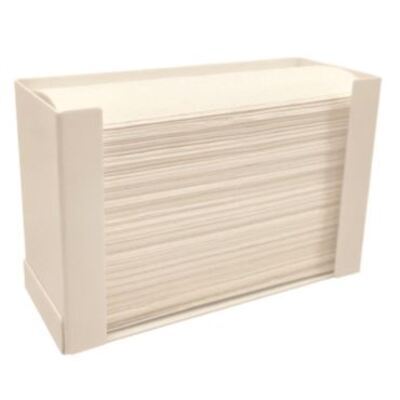 774400: Tafeldispenser multifold handdoekjes - WIT