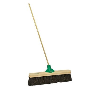 Madagascarbezem - 60 cm - met houten steel