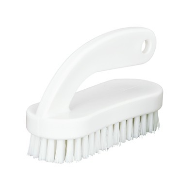 Brosse à ongles avec poignée - BLANC