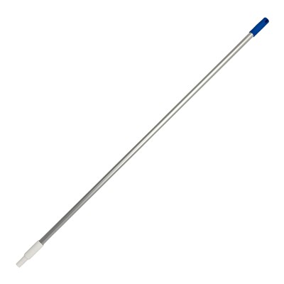 Alusteel met schroefdraad - 150 cm - BLAUW