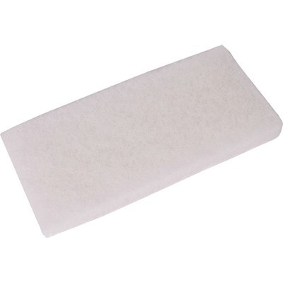 Doodle bug schuurpad - 25 x 10 x 2,5 cm - WIT