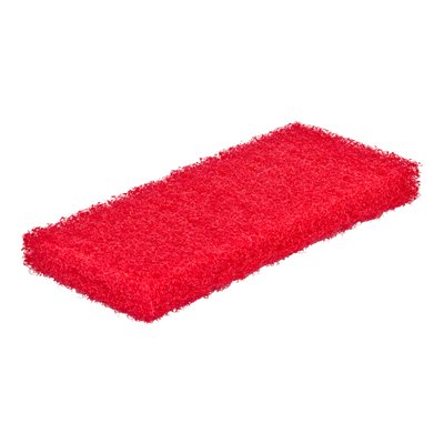 Doodlebug scouring pad - 25 x 10 x 2.5 cm - RED