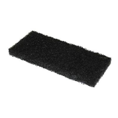 Scrubby scouring pad- 15 x 10 x 2.5 cm - BLACK