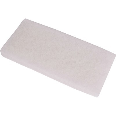 Scrubby scouring pad- 15 x 10 x 2.5 cm - WHITE