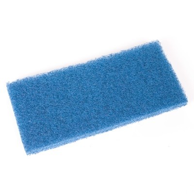 Doodlebug scouring pad - 25 x 10 x 2.5 cm - BLUE