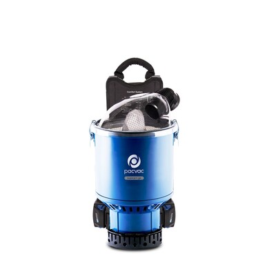 Aspirateur dorsal Pacvac Superpro GO
2 sets batteries et chargeur inclus