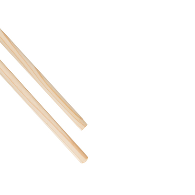 Manche de brosse en bois 1,80m Ø 28mm