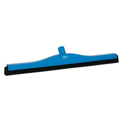 Vikan Vloertrekker - 600 mm - zwart rubber - BLAUW