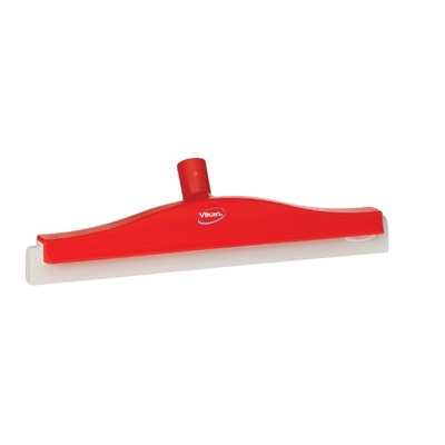 Vikan Vloertrekker - 400 mm - flexibel-wit rubber - ROOD