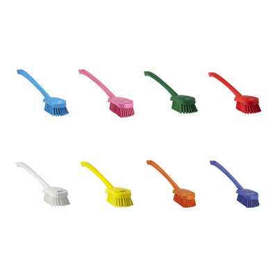 Vikan washing brush 415x71x75mm 4186 hard-long handle