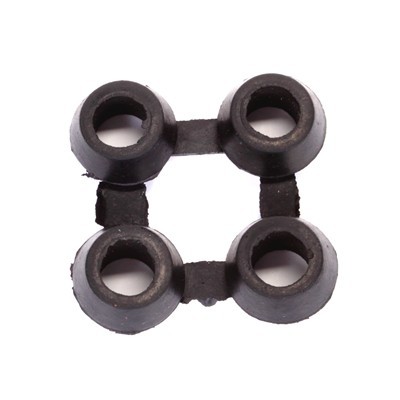 Rubber ring mat connector piece