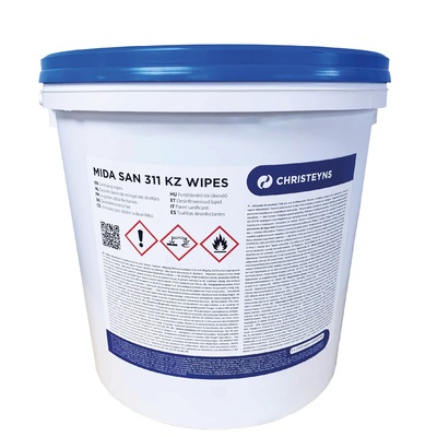Mida San 311 KZ 1500 Wipes (BE : BE2021-0025-04-01 - Ce produit est un biocide classé en circuit fermé)