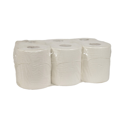 Midiroll tissue/recycle white 1 layer 305mx20cm 6pcs