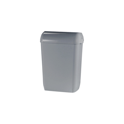 Poubelle plastique argentée 45l 500x400x280mm