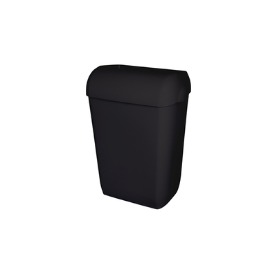 Poubelle plastique noire 45l
