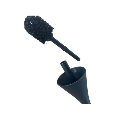 Tête de brosse de WC noire