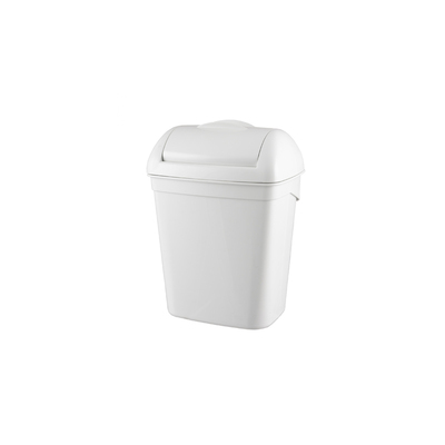Sanitary bin white 8l