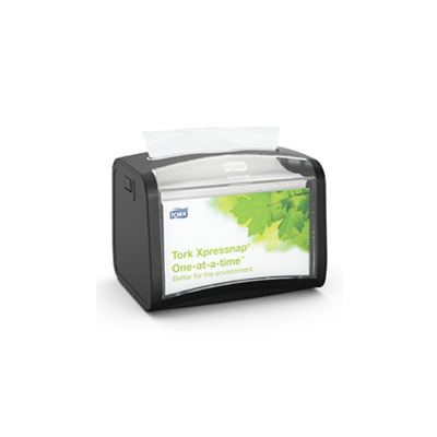Tork dispenser xpress zwart N4 tabletop 201x155x150mm