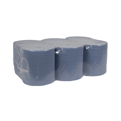 Midiroll Recycled Blue 2-Ply Coreless 170m x 20cm 444 sheets 6pcs