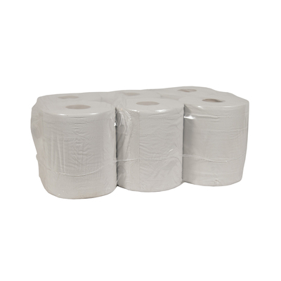 Rouleau midi 100% tissu blanc 2c 38x20cm 2c 155m 6pcs