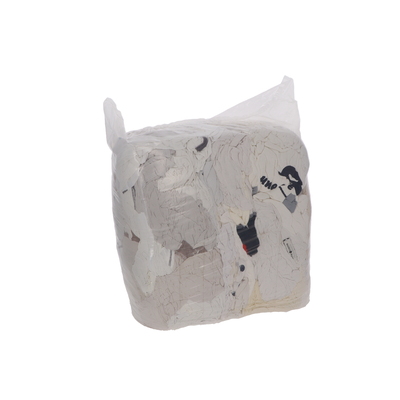 Poetsdoeken textiel - WIT - 10 kg
