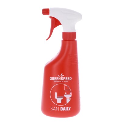 Greenspeed San Daily spray bottle - 650 ml - RED