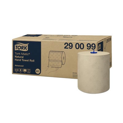 Tork Matic Advanced handdoekrol - 1 laags - 150 m x 21 cm - 6 rollen - NATUREL - 290099
