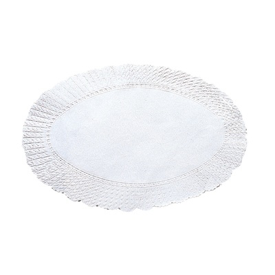 Dish Paper White Oval