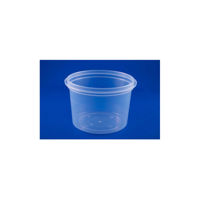 Soepdoos Verzegelbaar 565cc Transparant Ø114x80mm 500st - Inclusief FOST PLUS bijdrage