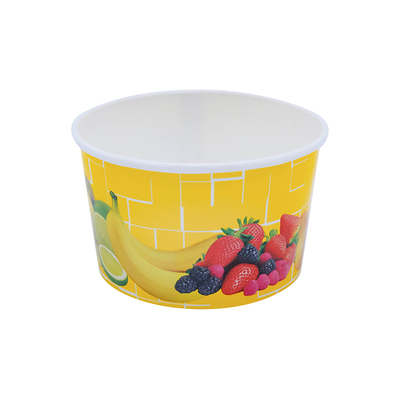 Gobelet à glace en carton rond 1200pcs