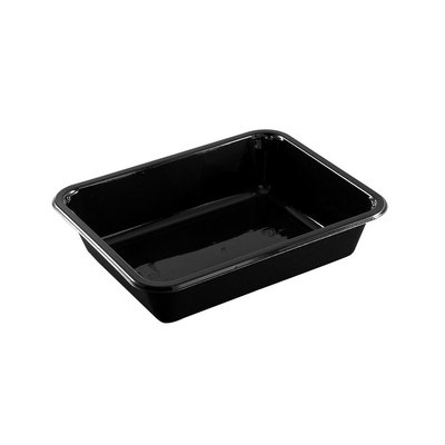 Rect. CPET Container 1 Comp